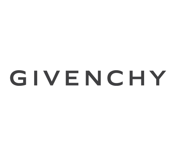 Givenchy logo in minimalist sans-serif font